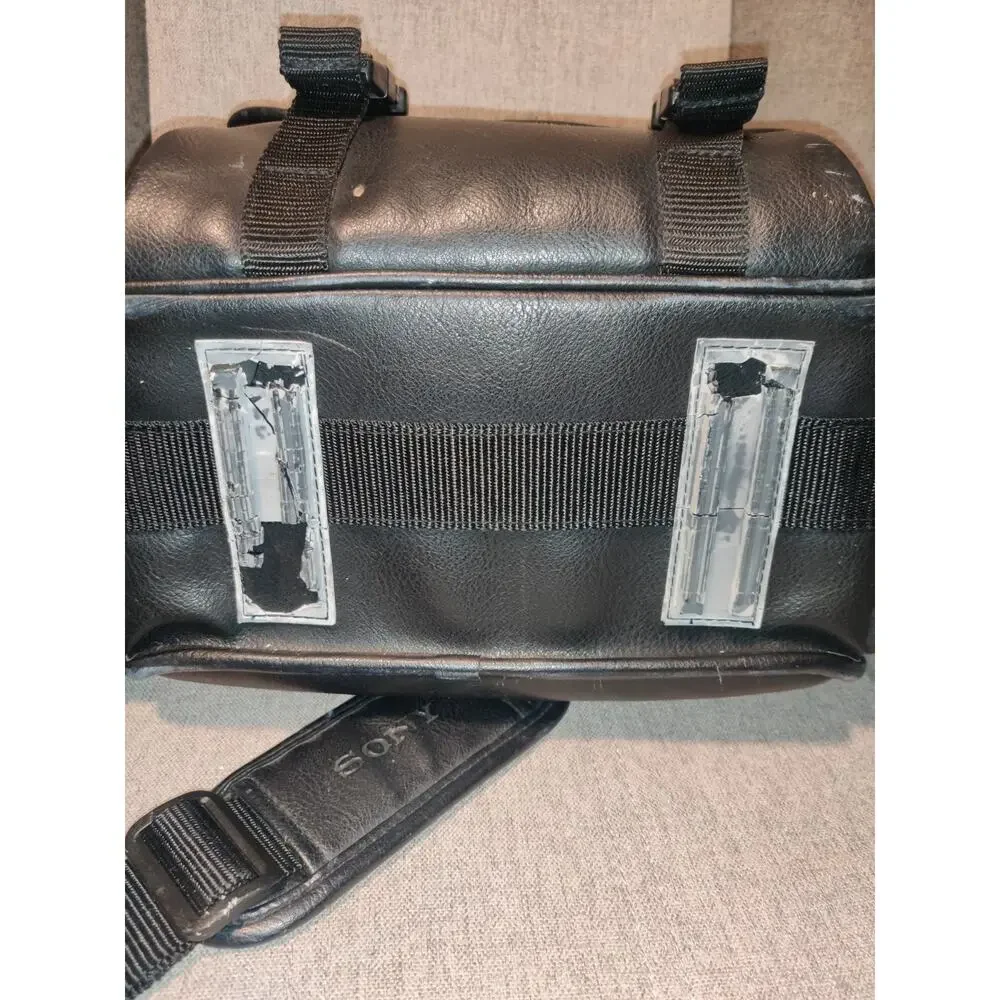 Sony Black PVC Video Camera Bag Camcorder Case with Shoulder Strap 15